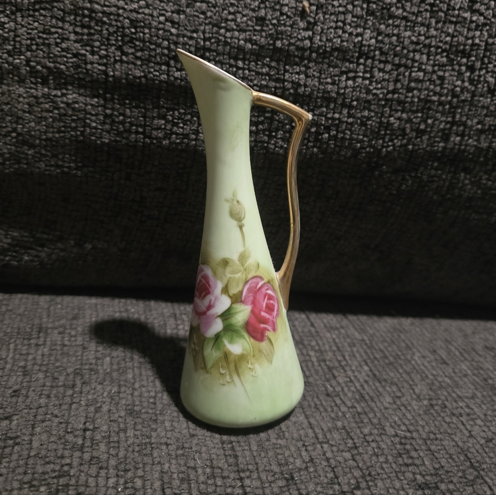 Lefton China | Hand Painted Bud Vase 748